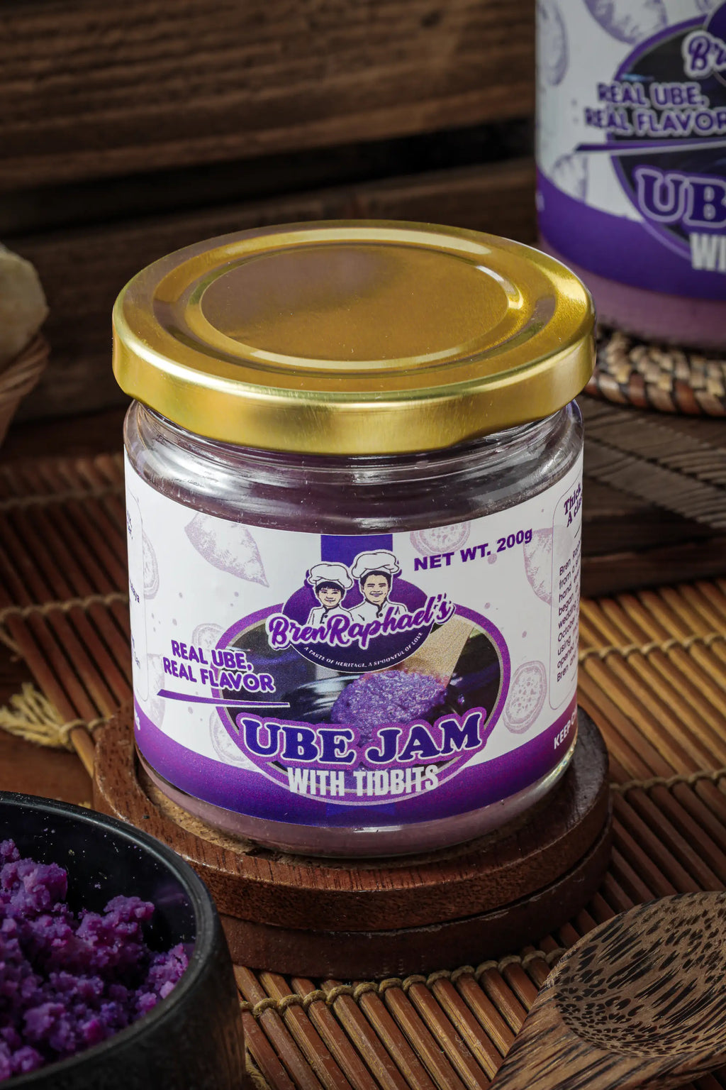 UBE JAM WITH TIDBITS 200G