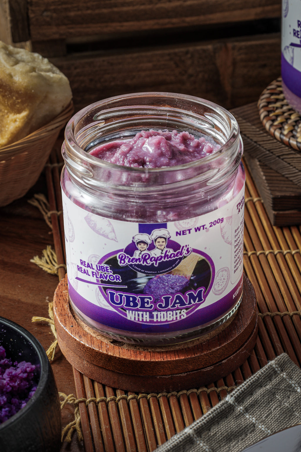 UBE JAM WITH TIDBITS 200G