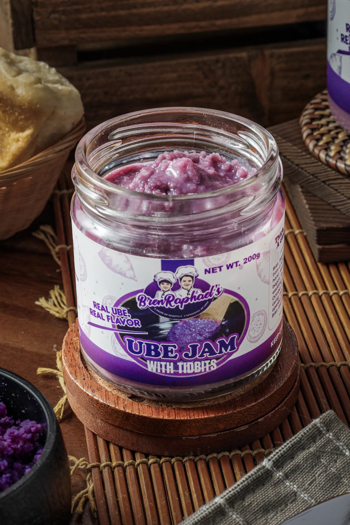 UBE JAM WITH TIDBITS 200G