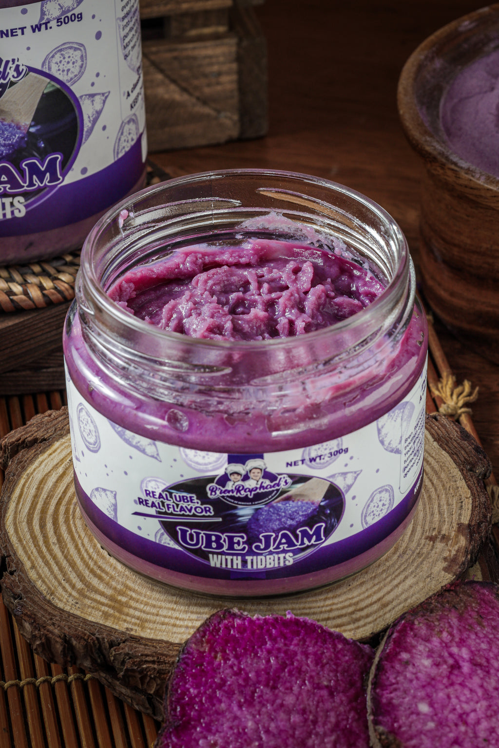 UBE JAM WITH TIDBITS 300G
