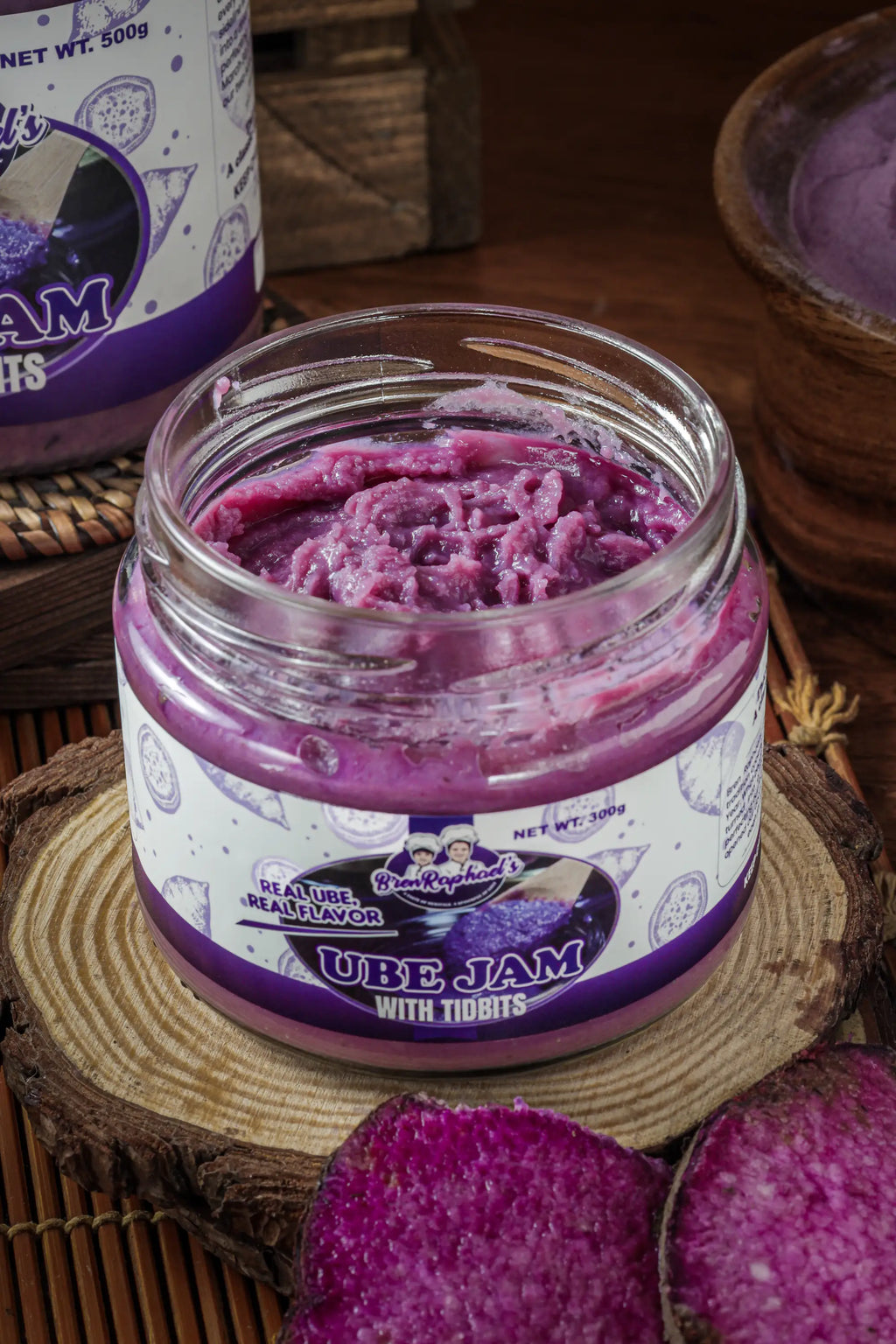 UBE JAM WITH TIDBITS 300G