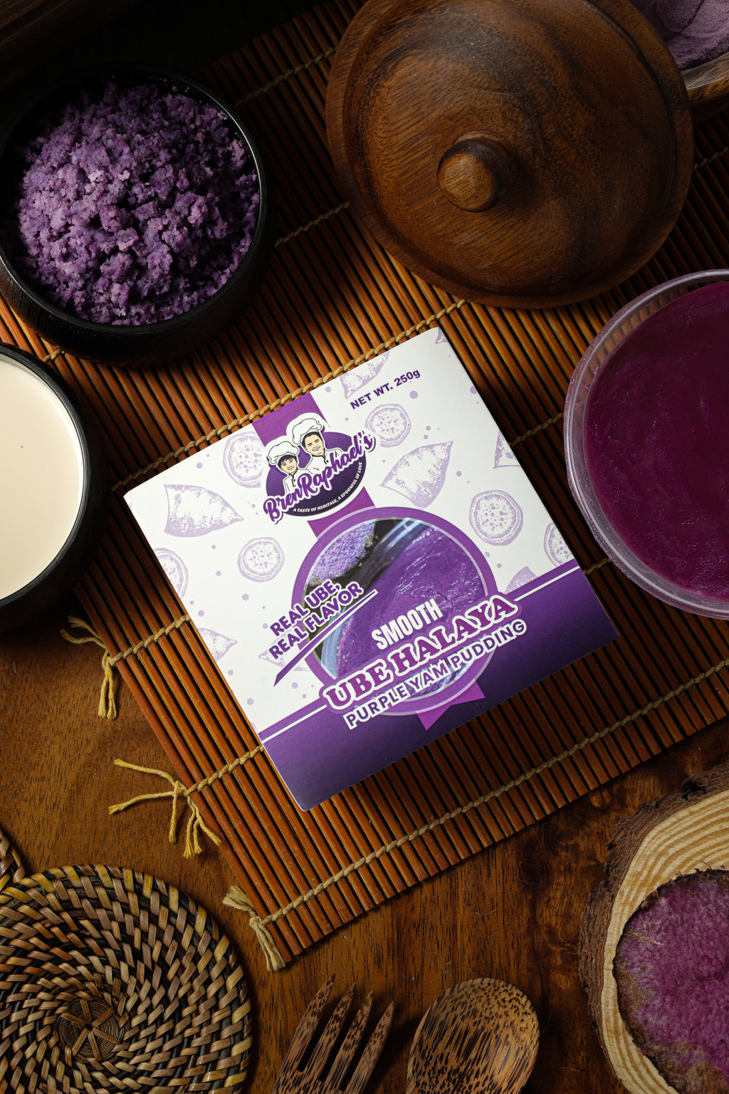 UBE HALAYA SMOOTH 250G